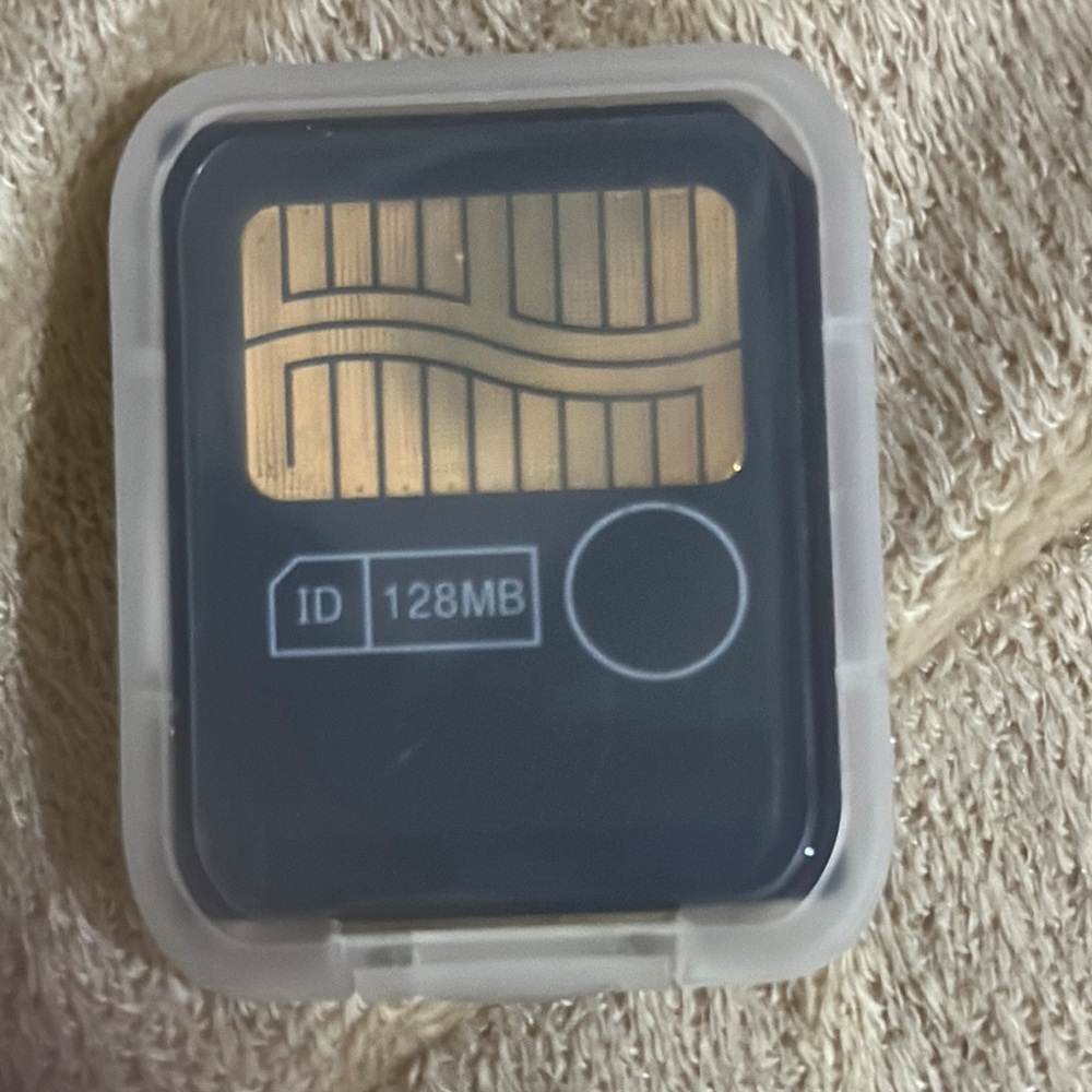 128MB Memory Card with Case